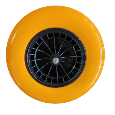 From hotels 400mm to 16 inch 4.00-8 trolley tires for European and American markets, solid polyurethane foam can be customized