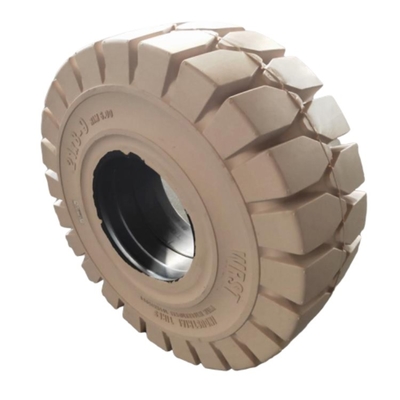 Linde/Sany/Toyota/Hyundai/Hyster/Clark/KOMATSU/Yale/HELI/Nissan Solid Forklift Tire Non-marking Linde Tire 21*8-9 White Truck Tires