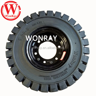 Industrial Vehicles Solid Forklift White Tire 7.00x12 Wheel Made In China