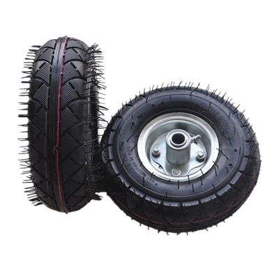 Inflatable Trolley Cart Tire 4.10 / 3.50-4 Small Wheel