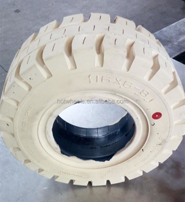 Natura Brand 16x6-8/4.33 XZ06 Rubber Forklift Solid Tires ANYGO, Pneumatic Solid Tire, Solid Resilient Tires